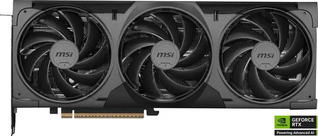 Alt view image 2 of 13 - MSI Ventus GeForce RTX 5070 Ti 16GB GDDR7 PCI Express 5.0 Graphics Card RTX 5070 TI 16G VENTUS 3X OC