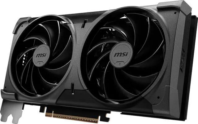 Alt view image 4 of 12 - MSI Ventus GeForce RTX 5070 12GB GDDR7 PCI Express 5.0 ATX Video Card RTX 5070 12G VENTUS 2X OC BLACK