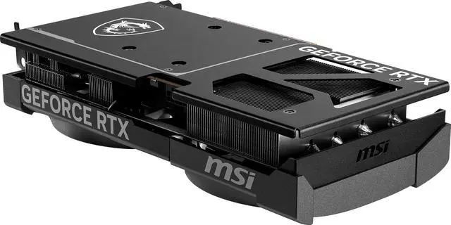 Alt view image 8 of 12 - MSI Ventus GeForce RTX 5070 12GB GDDR7 PCI Express 5.0 ATX Video Card RTX 5070 12G VENTUS 2X OC BLACK