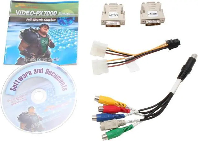 Alt view image 6 of 7 - JATON GeForce 7900GT 256MB GDDR3 PCI Express x16 SLI Support Graphics Card Video-PX7900GT-256