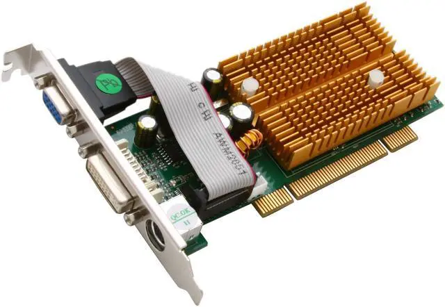Main image of JATON GeForce 6200 256MB DDR PCI Low Profile Ready Graphics Card VIDEO-338PCI-DVI