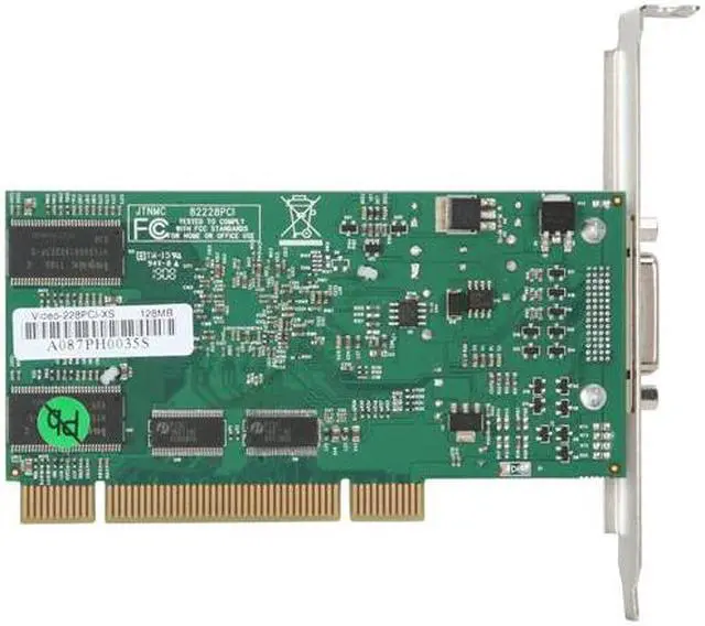 Alt view image 4 of 5 - JATON GeForce FX 5200 128MB DDR PCI Low Profile Ready Graphics Card VIDEO-228PCI-XS