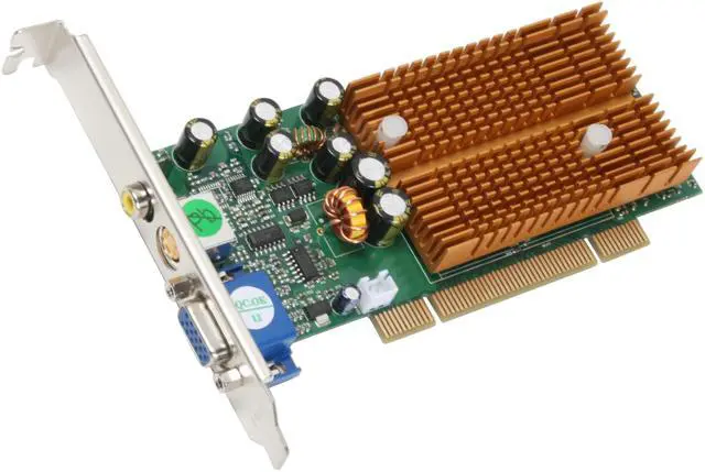 Main image of JATON GeForce 6200 128MB DDR PCI Low Profile Ready Graphics Card Video-338PCI-128TV