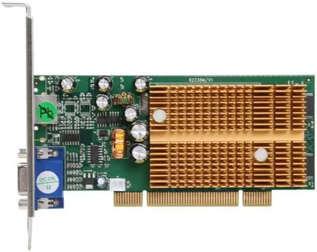 Alt view image 3 of 7 - JATON GeForce 6200 128MB DDR PCI Low Profile Ready Graphics Card Video-338PCI-DX
