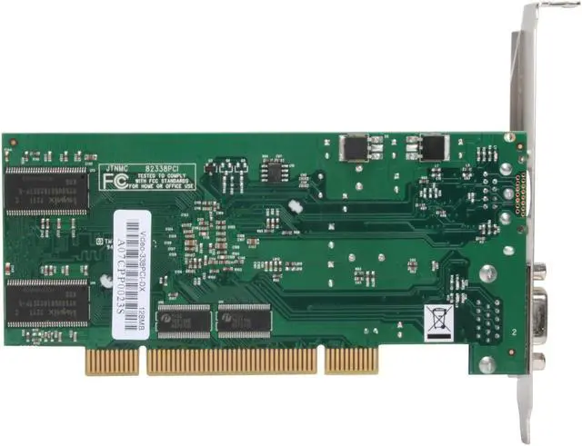 Alt view image 4 of 7 - JATON GeForce 6200 128MB DDR PCI Low Profile Ready Graphics Card Video-338PCI-DX