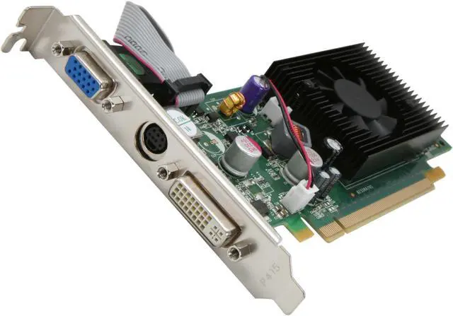 Main image of JATON GeForce 8400 GS 512MB DDR2 PCI Express 2.0 x16 Low Profile Ready Graphics Card Video-PX8400GS_EX