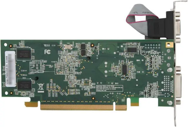 Alt view image 4 of 5 - JATON GeForce 8400 GS 512MB DDR2 PCI Express 2.0 x16 Low Profile Ready Graphics Card Video-PX8400GS_EX