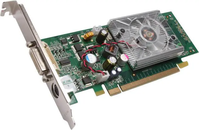 Main image of JATON GeForce 8400 GS 512MB DDR2 PCI Express 2.0 x16 Low Profile Ready Graphics Card Video-PX558-DLP
