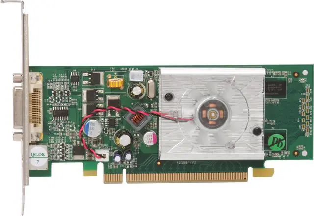 Alt view image 3 of 5 - JATON GeForce 8400 GS 512MB DDR2 PCI Express 2.0 x16 Low Profile Ready Graphics Card Video-PX558-DLP