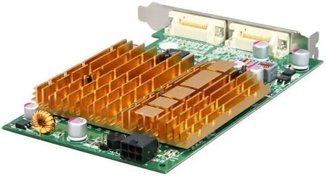 Alt view image 5 of 6 - JATON VIDEO-348PCI-Quad GeForce 6200 4 VGA outputs 512MB DDR2 Per GPU 1GB Total Onboard 64-bit PCI Video Card