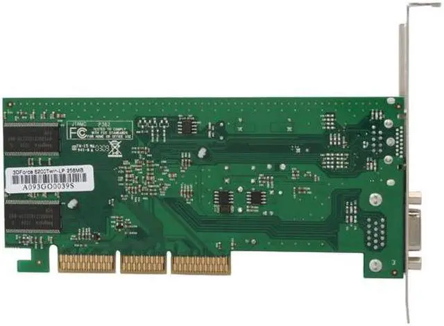 Alt view image 4 of 5 - JATON GeForce 6200 256MB DDR2 AGP 4X/8X Low Profile Ready Graphics Card 3DFORCE6200Twin-LP