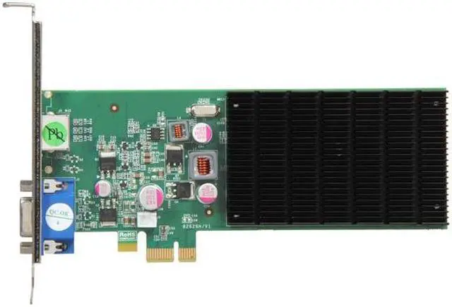 Alt view image 3 of 5 - JATON GeForce 8400 GS 512MB DDR2 PCI Express x1 Low Profile Ready Graphics Card Video-PX628GS-LP1