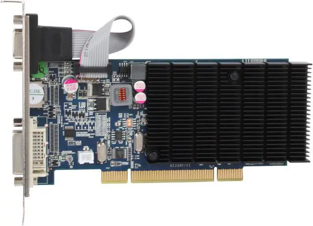 Alt view image 3 of 5 - JATON Radeon HD 5450 512MB DDR3 PCI Low Profile Ready Graphics Card Video-339PCI-HLX