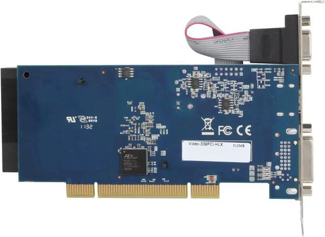 Alt view image 4 of 5 - JATON Radeon HD 5450 512MB DDR3 PCI Low Profile Ready Graphics Card Video-339PCI-HLX