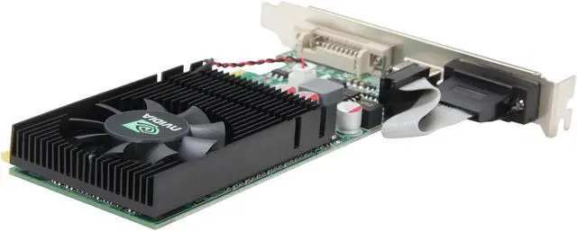 Alt view image 5 of 6 - JATON GeForce GT 620 2GB DDR3 PCI Express 2.0 x16 Low Profile Ready Graphics Card Video-PX620GT-EX