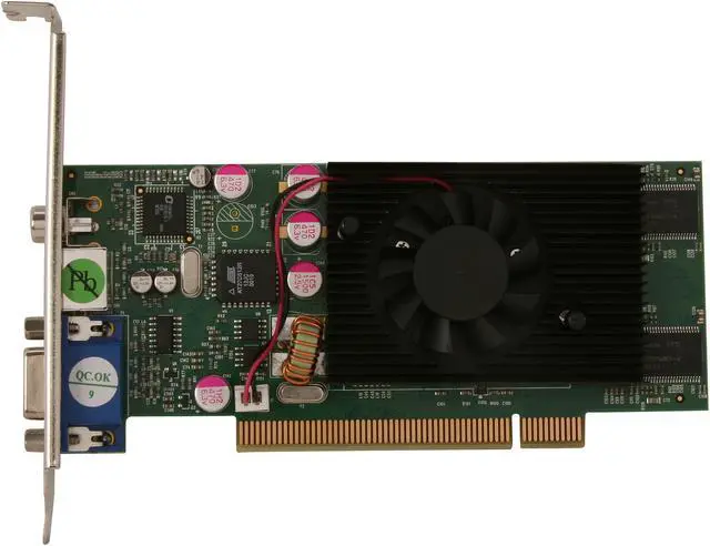 Alt view image 3 of 5 - JATON GeForce2 MX400 64MB DDR PCI Low Profile Ready Graphics Card VIDEO-118PCI-64DDR-TV