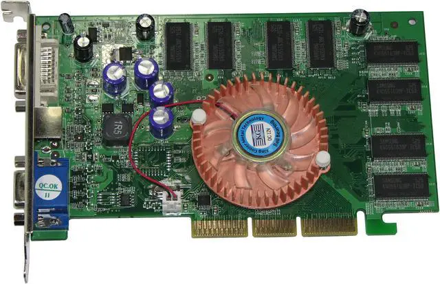 Alt view image 2 of 3 - JATON 3DForce FX5700LE-256 GeForce FX 5700LE 256MB 128-bit DDR AGP 4X/8X Video Card