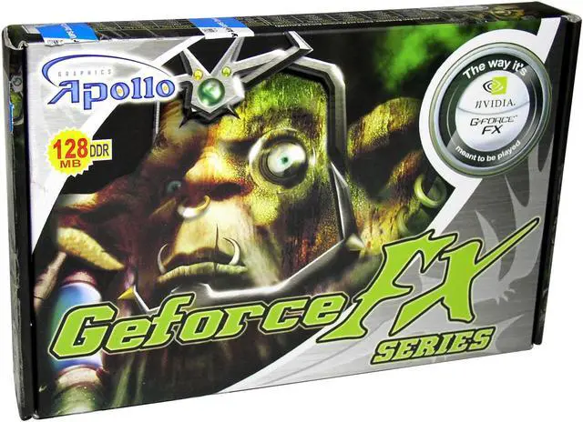 Alt view image 5 of 5 - Apollo 5200 128MB PCI GeForce FX 5200 128MB 128-bit DDR PCI Video Card