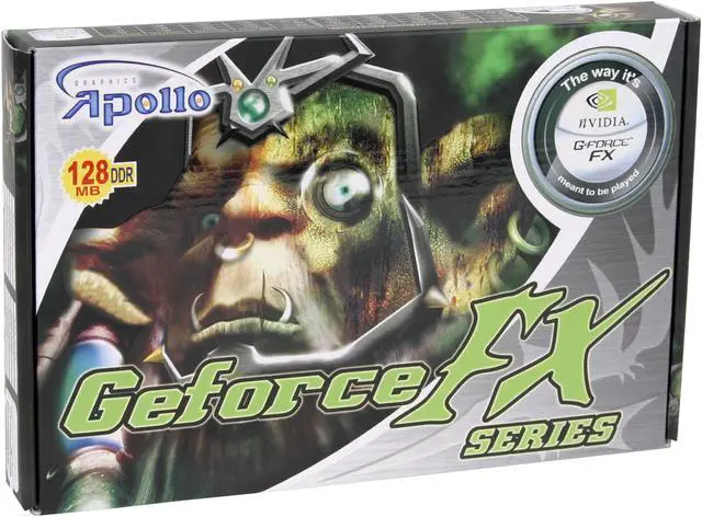 Alt view image 6 of 6 - Apollo GeForce FX 5700LE 128MB DDR PCI Graphics Card BLOODY MONSTER 3 GEFORCE FX 5700