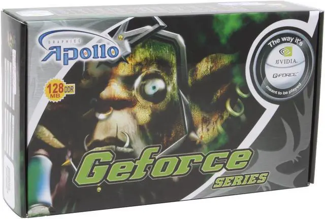 Alt view image 5 of 5 - Apollo Apollo 6800 128-RD GeForce 6800 128MB 256-bit DDR AGP 4X/8X Video Card