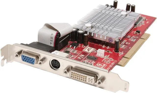 Alt view image 2 of 6 - Apollo Radeon 9250 128MB DDR PCI Low Profile Graphics Card R9250LPCI-C3R