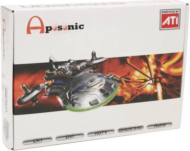 Alt view image 6 of 6 - Apollo Radeon 9250 128MB DDR PCI Low Profile Graphics Card R9250LPCI-C3R