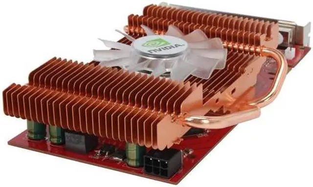 Alt view image 5 of 6 - Apollo GeForce 9600 GT 512MB GDDR3 PCI Express 2.0 x16 SLI Support Graphics Card AP-GF9600GT 512MB