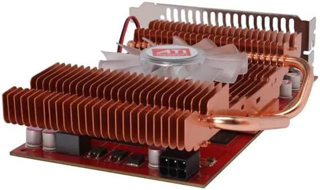 Alt view image 5 of 6 - Apollo AP-HD4830 512MB DDR4 Radeon HD 4830 512MB 256-bit GDDR4 PCI Express 2.0 x16 HDCP Ready CrossFireX Supported Video Card