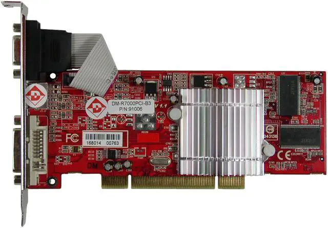 Alt view image 2 of 4 - Apollo Radeon 7000 64MB DDR PCI Graphics Card R7000PCI-B3