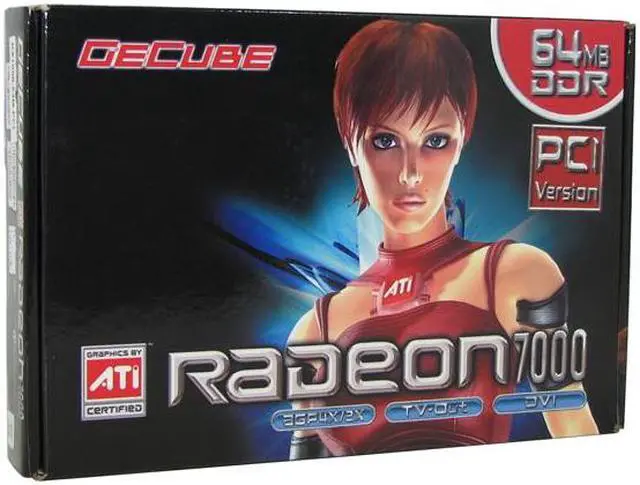 Alt view image 4 of 4 - Apollo Radeon 7000 64MB DDR PCI Graphics Card R7000PCI-B3