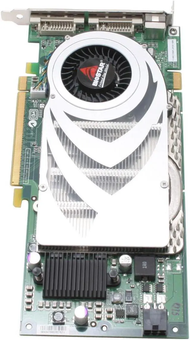 Alt view image 2 of 6 - BIOSTAR GeForce 7800GTX 256MB GDDR3 PCI Express x16 SLI Support Graphics Card VN78GTX-D4E
