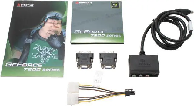 Alt view image 4 of 6 - BIOSTAR GeForce 7800GTX 256MB GDDR3 PCI Express x16 SLI Support Graphics Card VN78GTX-D4E