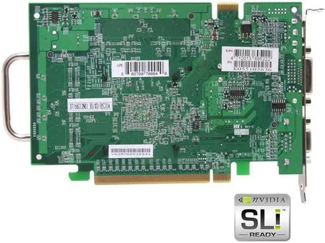 Alt view image 4 of 6 - BIOSTAR GeForce 6600GT 256MB GDDR2 PCI Express x16 SLI Support Graphics Card V6602GS21