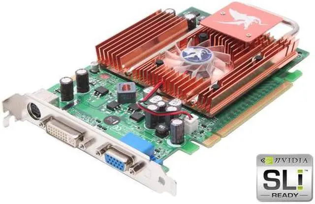 Main image of BIOSTAR GeForce 6600GT 256MB GDDR2 PCI Express x16 SLI Support Graphics Card V6602GS21