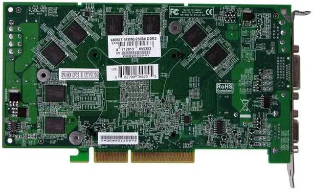 Alt view image 3 of 3 - BIOSTAR GeForce 6800XT 512MB GDDR2 AGP 4X/8X Graphics Card V6802XA52