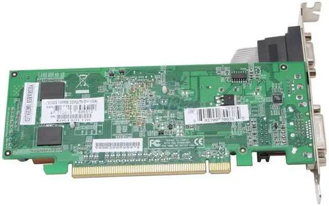 Alt view image 4 of 6 - BIOSTAR GeForce 7300GS 256MB (128MB On board) GDDR2 PCI Express x16 Low Profile Ready Graphics Card V7302GL16