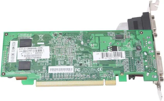 Alt view image 4 of 11 - BIOSTAR GeForce 6200LE 256MB TurboCache(128M VRAM on board) GDDR2 PCI Express x16 Low Profile Ready Graphics Card V6202EL16