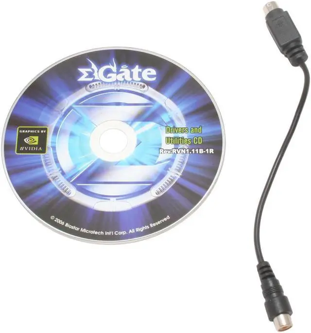 Alt view image 5 of 11 - BIOSTAR GeForce 6200LE 256MB TurboCache(128M VRAM on board) GDDR2 PCI Express x16 Low Profile Ready Graphics Card V6202EL16