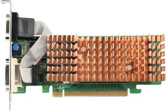 Alt view image 10 of 11 - BIOSTAR GeForce 6200LE 256MB TurboCache(128M VRAM on board) GDDR2 PCI Express x16 Low Profile Ready Graphics Card V6202EL16