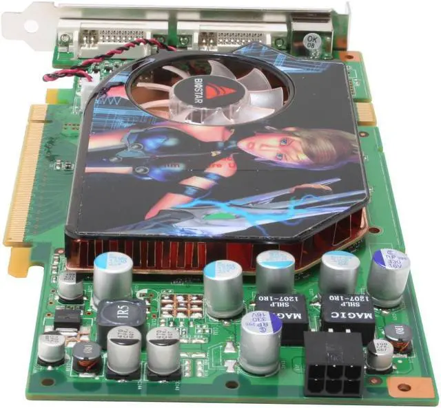 Alt view image 3 of 6 - BIOSTAR GeForce 7900GS 256MB GDDR3 PCI Express x16 SLI Support Graphics Card V7903GS22