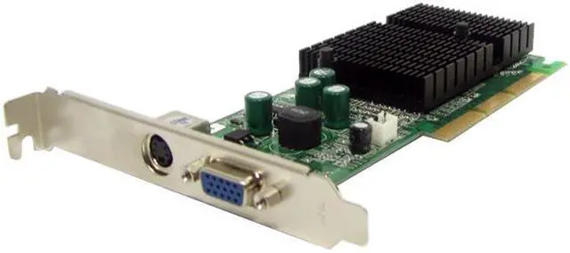 Alt view image 2 of 12 - BIOSTAR GeForce FX 5200 128MB DDR AGP 4X/8X Low Profile Ready Graphics Card VP5200SL16
