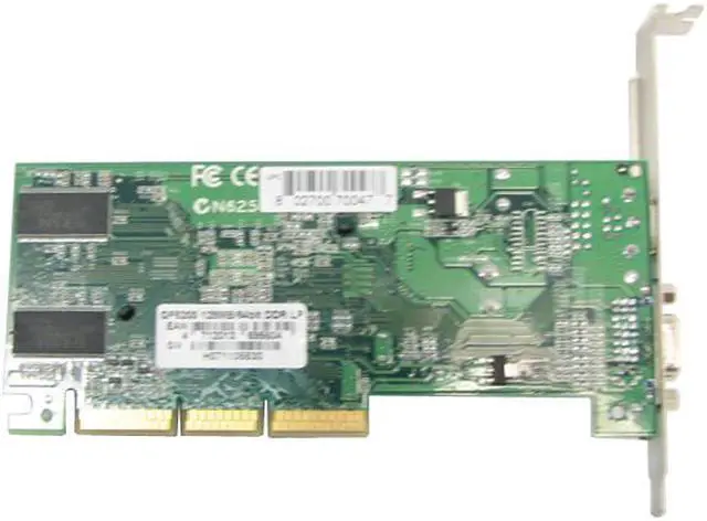 Alt view image 6 of 12 - BIOSTAR GeForce FX 5200 128MB DDR AGP 4X/8X Low Profile Ready Graphics Card VP5200SL16