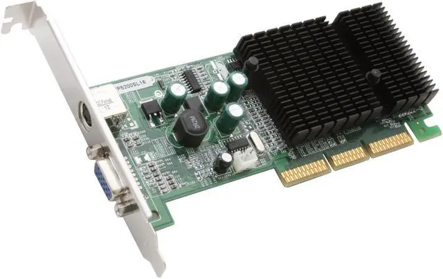 Alt view image 7 of 12 - BIOSTAR GeForce FX 5200 128MB DDR AGP 4X/8X Low Profile Ready Graphics Card VP5200SL16