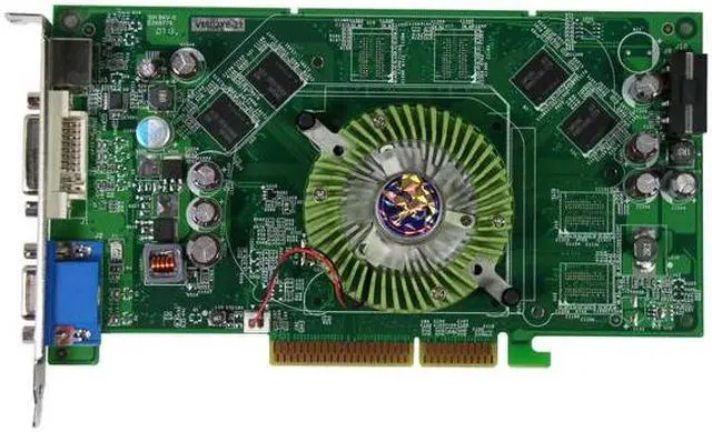 Alt view image 2 of 3 - BIOSTAR GeForce 6800XE 256MB GDDR2 AGP 4X/8X Graphics Card V6802XE21