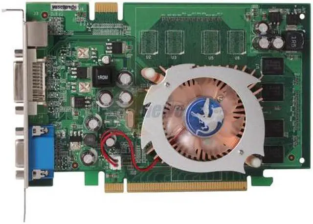 Alt view image 3 of 5 - BIOSTAR GeForce 8500 GT 256MB GDDR2 PCI Express x16 SLI Support Graphics Card V8502GT26