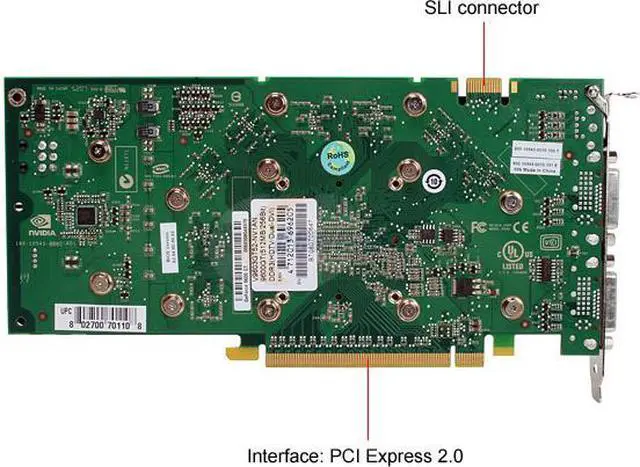 Alt view image 4 of 8 - BIOSTAR GeForce 9600 GT 512MB DDR3 PCI Express 2.0 x16 SLI Support Graphics Card V9603GT52
