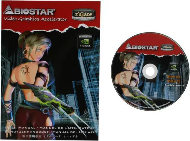 Alt view image 7 of 8 - BIOSTAR GeForce 9600 GT 512MB DDR3 PCI Express 2.0 x16 SLI Support Graphics Card V9603GT52