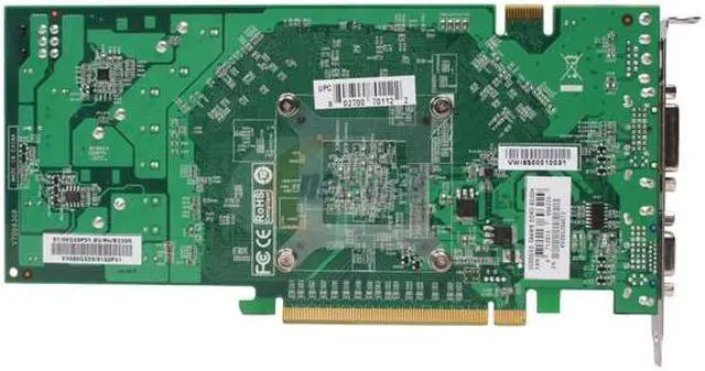 Alt view image 4 of 6 - BIOSTAR GeForce 9600 GSO 384MB GDDR3 PCI Express 2.0 x16 SLI Support Graphics Card V9603GS39