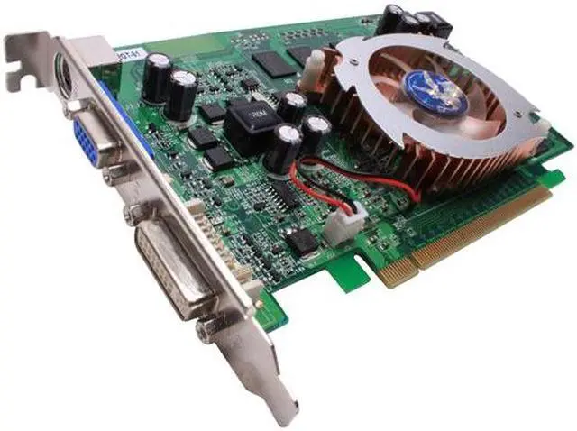 Main image of BIOSTAR GeForce 9400 GT 512MB GDDR2 PCI Express 2.0 x16 Graphics Card V9402GT51