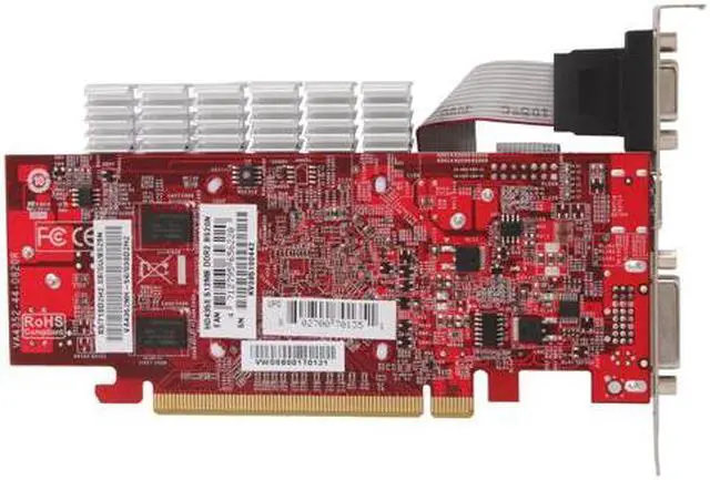 Alt view image 4 of 5 - BIOSTAR Radeon HD 4350 512MB DDR2 PCI Express 2.0 x16 Graphics Card VA4352NH56